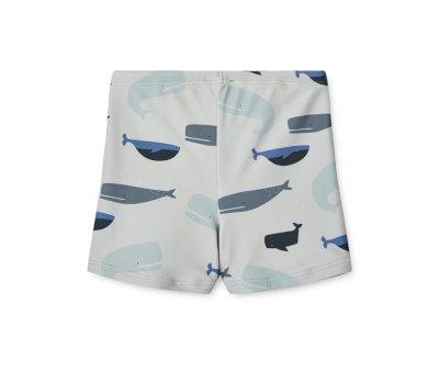 Bathers Shorts Otto Whales/Cloud blue