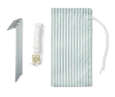 Tienda de Campaa Bjork Stripe Ice blue/Creme de la creme