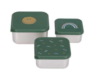 3 lancheiras de ao Happy Smile