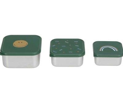 3 lancheiras de ao Happy Smile