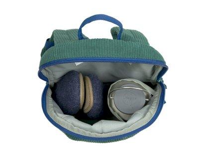 Mochila Infantil Mini Little Gang Fun Ocean Green