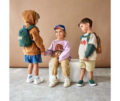 Mochila Infantil Mini Little Gang Fun Ocean Green