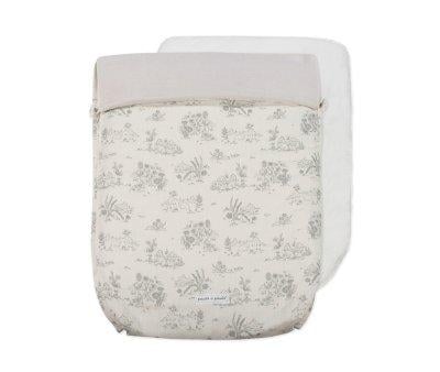 3 in 1 Mid-season Cuco Bag Toile de Jouy Cream
