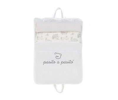 3 in 1 Mid-season Cuco Bag Toile de Jouy Cream