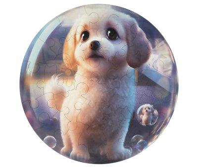 Puzzle Madera Puppy Bubblezz