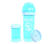 Twistshake Bibern Anticlico Pastel Azul 260ml