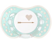 1 Chupete Personalizado LOVI Corazn Verde