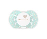 1 Chupete Personalizado LOVI Corazn Verde