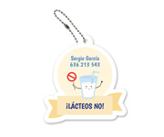 Chaveiro Alergia Laticnios Personalizado ES