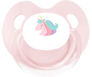 Pink Unicorn Personalised Retro Pacifier