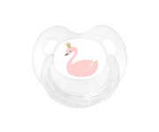 Sucette Rtro Transparente Cygne