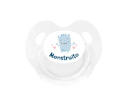 Sucette Rtro Transparente Monstre