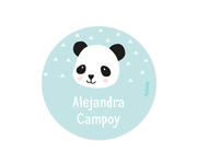 Lot de 3 Badges Licorne Personnalisable