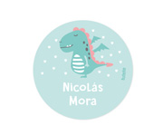 Pack de 3 Badges Personnalisables Dragon
