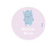 Pack de 3 Badges Personnalisables Dragon