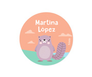 Pack com 3 Pins Personalizados Animais do Bosque