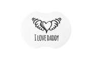 Succhietto Tutete Classic I Love Daddy Bianco