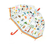 Umbrellas Under the Rain