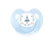 Sucette Rtro Sapin de Nol Bleue