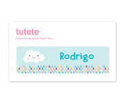 Adesivo alongado Blue Cloud