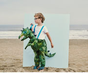Costume A Cavallo del Tyrannosaurus 5-6 anni
