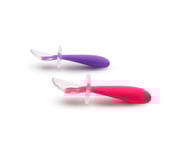Pack 2 Cucchiai Silicone Apprendimento Gentle?  Rosa/Lilla