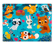 Tactile Puzzle: The Animals of the Forest