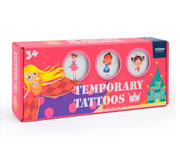 Tatuagens temporrias de princesa