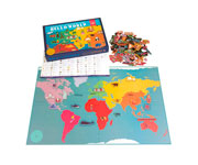 Puzzle Magntico Mapa Del Mundo