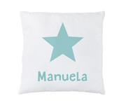 Coussin Personnalisable toile Menthe