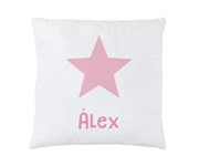 Coussin Personnalisable toile Rose
