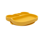 Plato con Ventosa Oso Amarillo