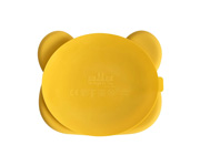 Plato con Ventosa Oso Amarillo