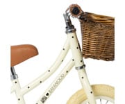 Bicicleta Banwood sin Pedales First Go! Bonton Crema