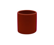 Vaso Silicona Teja