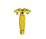 Mini Micro Deluxe Scooter Yellow LED Lights