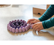 Mandalas Huevos Pequeos Malva