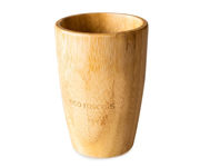 Vaso Bamb Rosa con Pajita