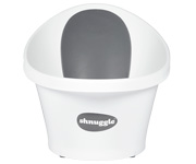 Baera Shnuggle Blanca Respaldo Gris Estrellitas