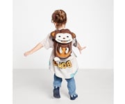 Personalisable Small Backpack Monkey