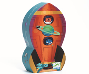 Puzzle Silueta Nave Espacial