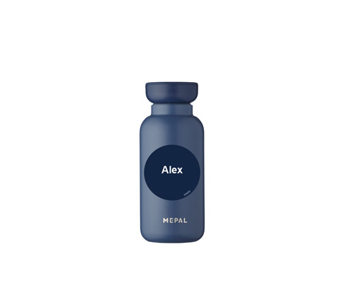 Botella Trmica Ellipse Nordic Denim 350ml Personalizable