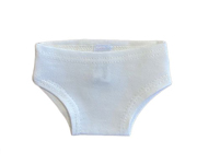 Braguita Blanca Lisa para Mueco Gordis