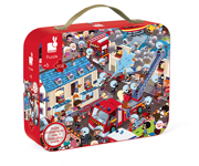 Puzzle Observacin Bomberos 208 Piezas