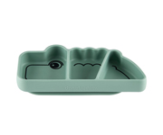 Plato Antideslizante Stick&Stay Croco Verde