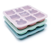 Moldes Poddies para Hornear  Congelar Rosa Empolvado