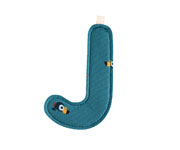 Lettre Tissu Lilliputiens J