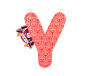 Lettre Tissu Lilliputiens Y