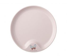 Plato Infantil Mio Flores y Mariposas
