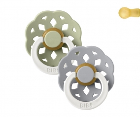 Pack 2 Succhietti BIBS Boheme Night Sage/Cloud